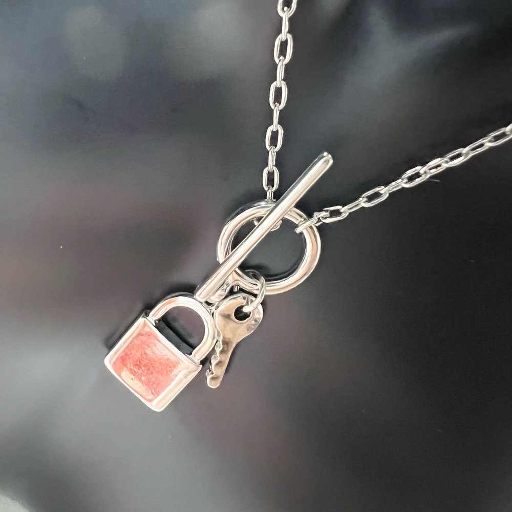 Key and lock necklace
